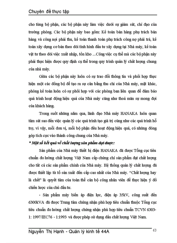 image for page Một số giải pháp nhằm nâng cao công tác quản lý chất lượng sản phẩm ở nhà máy thiết bị điện HANAKA