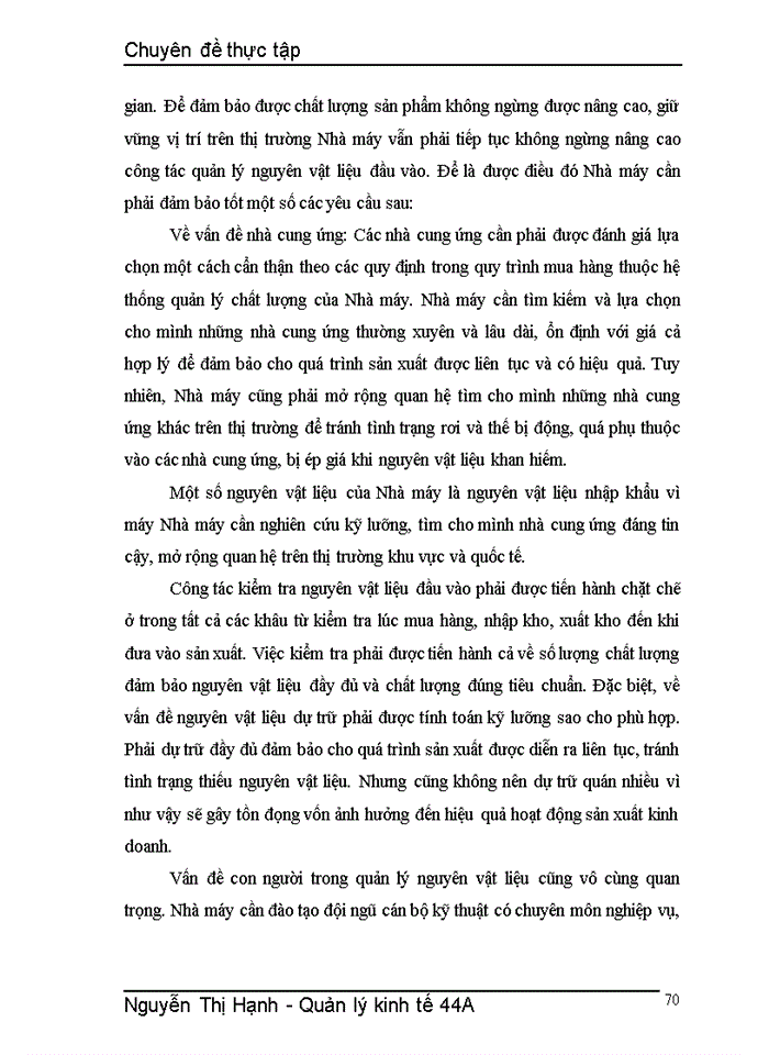 image for page Một số giải pháp nhằm nâng cao công tác quản lý chất lượng sản phẩm ở nhà máy thiết bị điện HANAKA