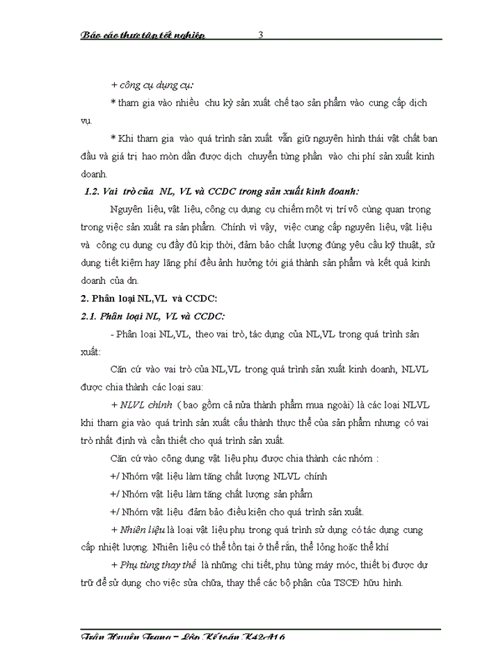 image for page Báo cáo Kế toán nguyên liệu vật liệu và công cụ dụng cụ tại công ty Trách nhiệm hữu hạn Hàn Việt