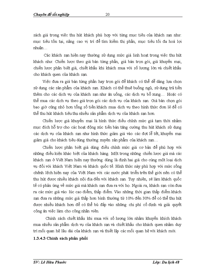 image for page Biện pháp thu hút khách trong kinh doanh tiệc tại nhà hàng Hoa Sen 6 thuộc công ty cổ phần du lịch Kim Liên
