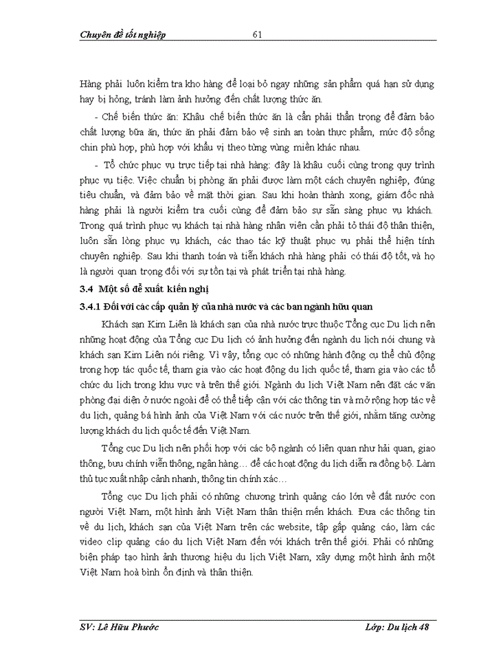image for page Biện pháp thu hút khách trong kinh doanh tiệc tại nhà hàng Hoa Sen 6 thuộc công ty cổ phần du lịch Kim Liên