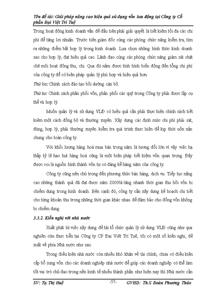 image for page Giải pháp nâng cao hiệu quả sử dụng vốn lưu động tại Công ty Cố phần Đại Việt Trí Tuệ