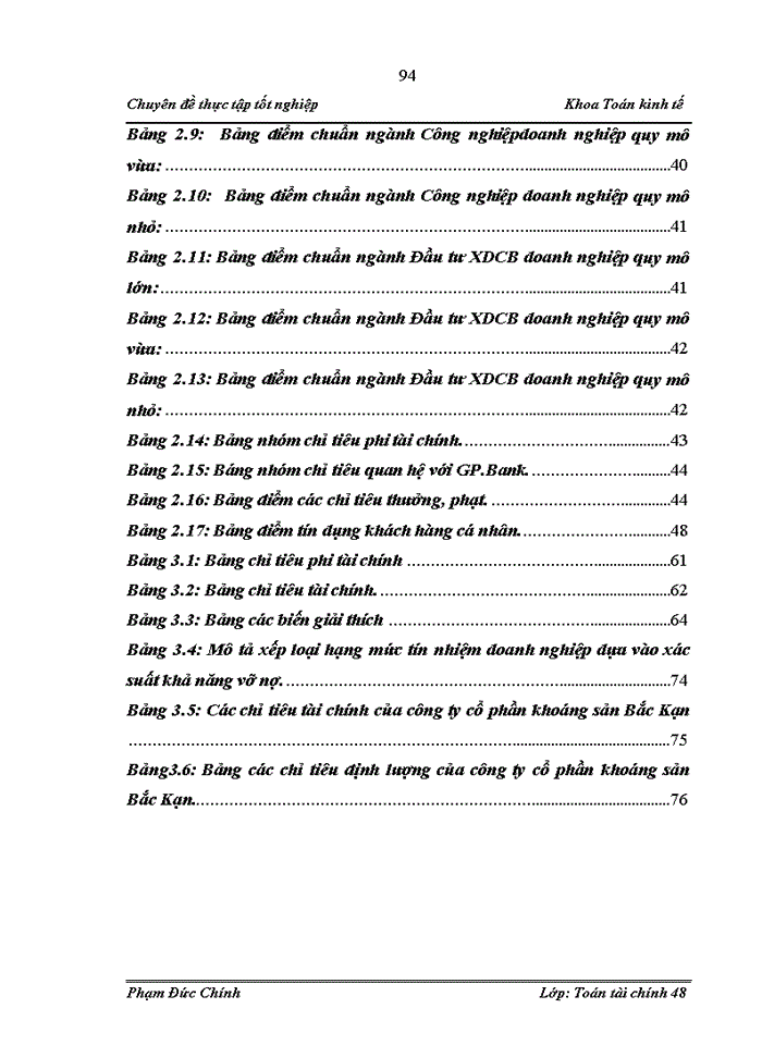 image for page Các mô hình phân tích đánh giá rủi ro tín dụng và ứng dụng mô hình Logistic trong xếp hạng tín dụng doanh nghiệp vay vốn tại ngân hàng GP Bank