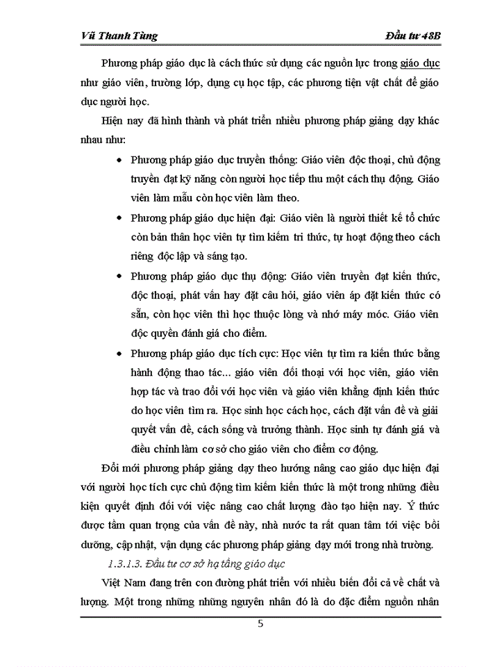 image for page Thực trạng đầu tư phát triển nguồn nhân lực Việt Nam giai đoạn 2001-2008