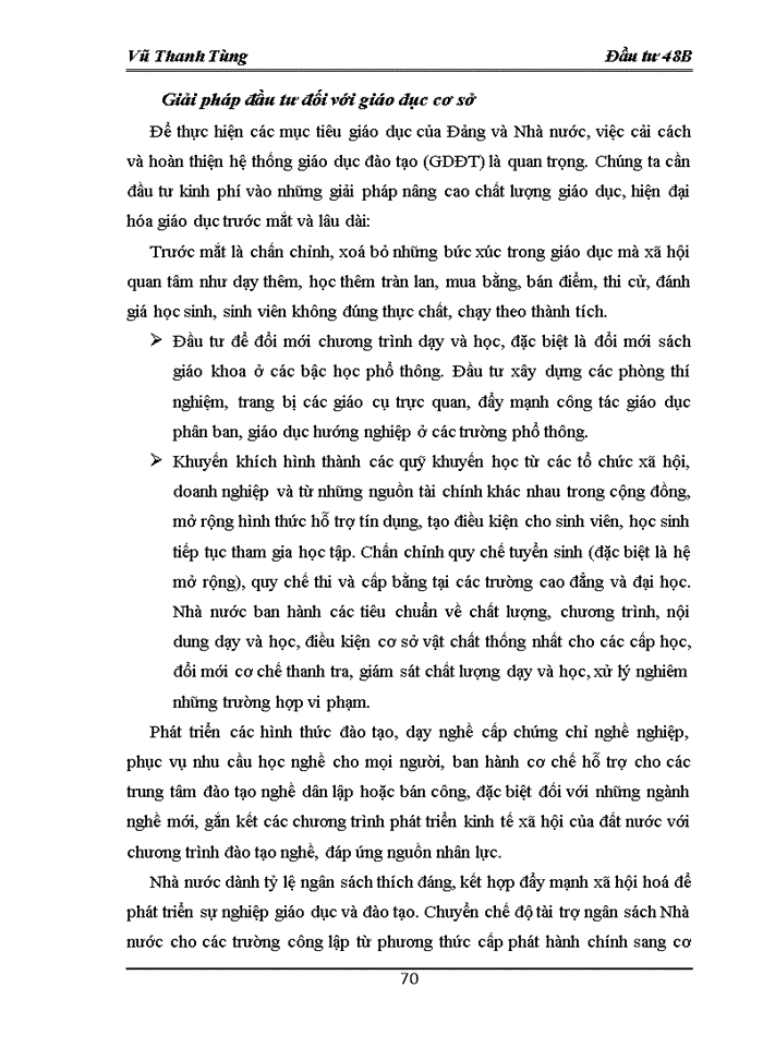 image for page Thực trạng đầu tư phát triển nguồn nhân lực Việt Nam giai đoạn 2001-2008