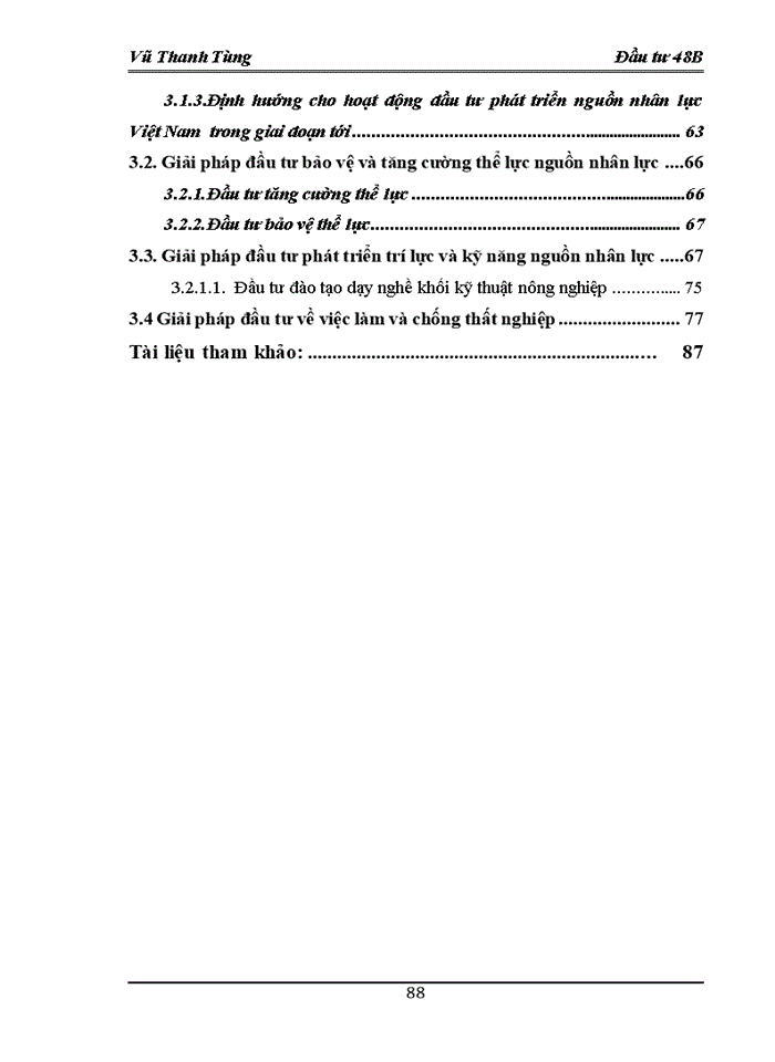image for page Thực trạng đầu tư phát triển nguồn nhân lực Việt Nam giai đoạn 2001-2008