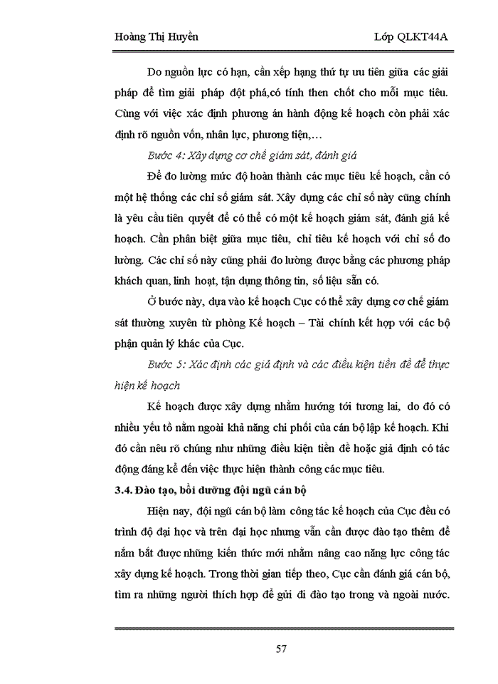 image for page Hoàn thiện công tác lập kế hoạch tại Cục Văn thư và Lưu trữ nhà nước