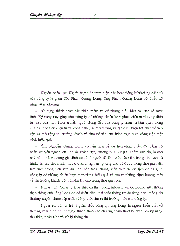 image for page Hoàn thiện hoạt động khai thác thị trường khách du lịch Mỹ bằng các giải pháp Marketing Mix tại công ty du lịch và thương mại Nam Thỏi