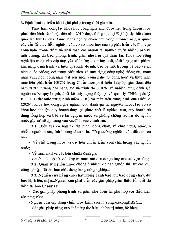 image for page Một số vấn đề quản lý đầu tư phát triển ngành thủy lợi Việt Nam trong giai đoạn 2006-2010
