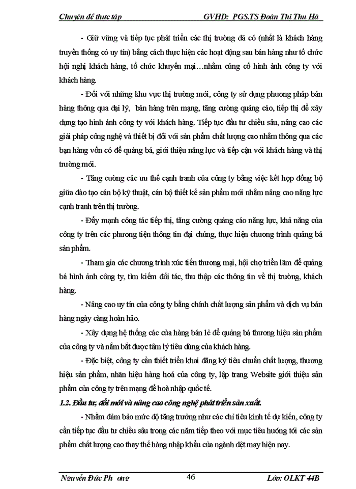 image for page Một sụ ý kiến về căn cứ và giải pháp cho quỏ trỡnh hoạch định chiến lược kinh doanh tại công ty trách nhiệm hữu hạn NN một thành viên dệt 19 5 Hà nội