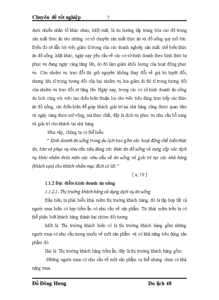 image for page Thực trạng về hiệu quả kinh doanh tại nhà hàng Á-khách sạn Bảo Sơn