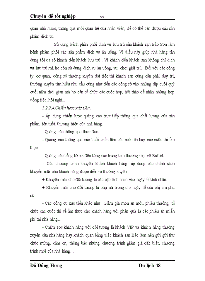 image for page Thực trạng về hiệu quả kinh doanh tại nhà hàng Á-khách sạn Bảo Sơn