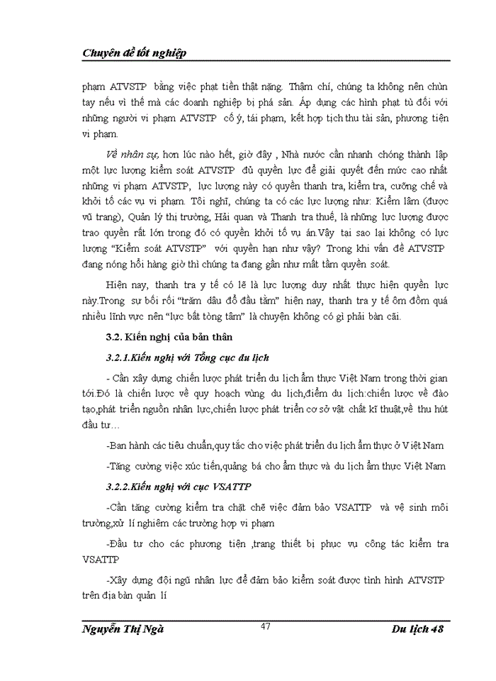 image for page Thực trạng phát triển loại hỡnh du lịch ẩm thực tại Việt Nam hiện nay