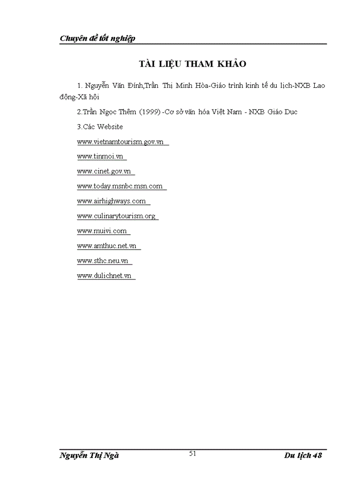 image for page Thực trạng phát triển loại hỡnh du lịch ẩm thực tại Việt Nam hiện nay