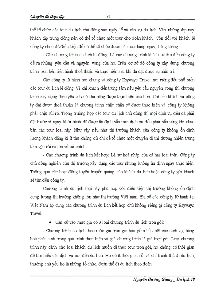 image for page Thực trạng và các giải pháp nhằm nõng cao chất lượng dịch vụ chương trỡnh du lịch tại công ty thương mại và dịch vụ du lịch Thiờn Hà Esy Esyways Travel