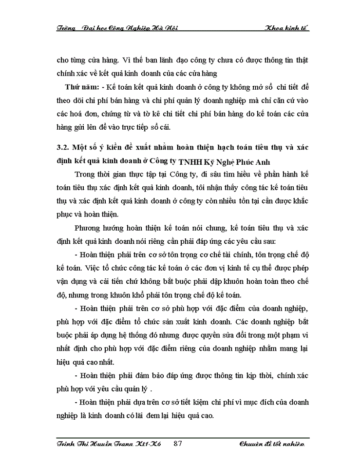 image for page Hoàn thiện công tác kế toán tiêu thụ hàng hoá và xác định kết quả kinh doanh tại Công ty trách nhiệm hữu hạn Kỹ nghệ Phúc Anh