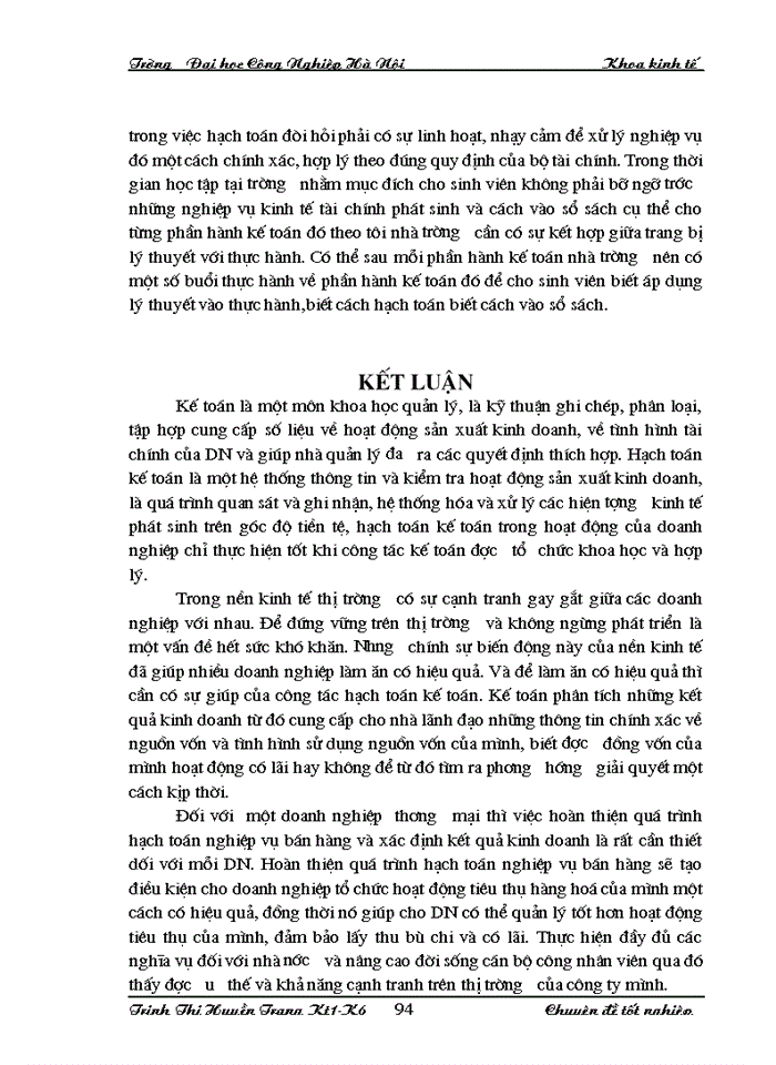 image for page Hoàn thiện công tác kế toán tiêu thụ hàng hoá và xác định kết quả kinh doanh tại Công ty trách nhiệm hữu hạn Kỹ nghệ Phúc Anh
