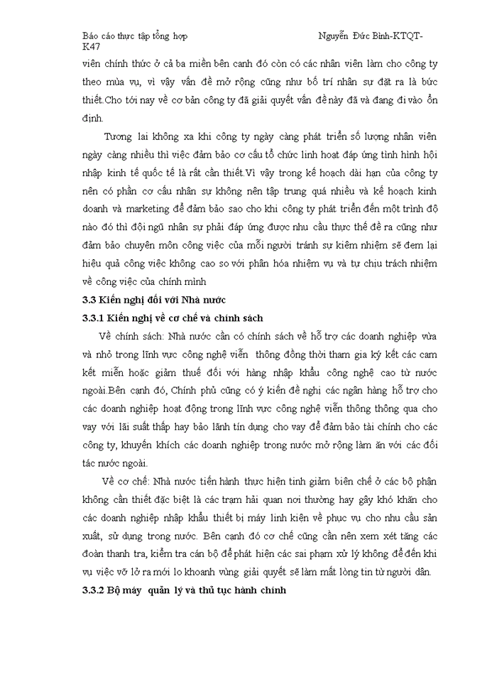 image for page Báo cáo công ty cổ phần công nghệ Viễn Thụng Tin học COMIT CORP