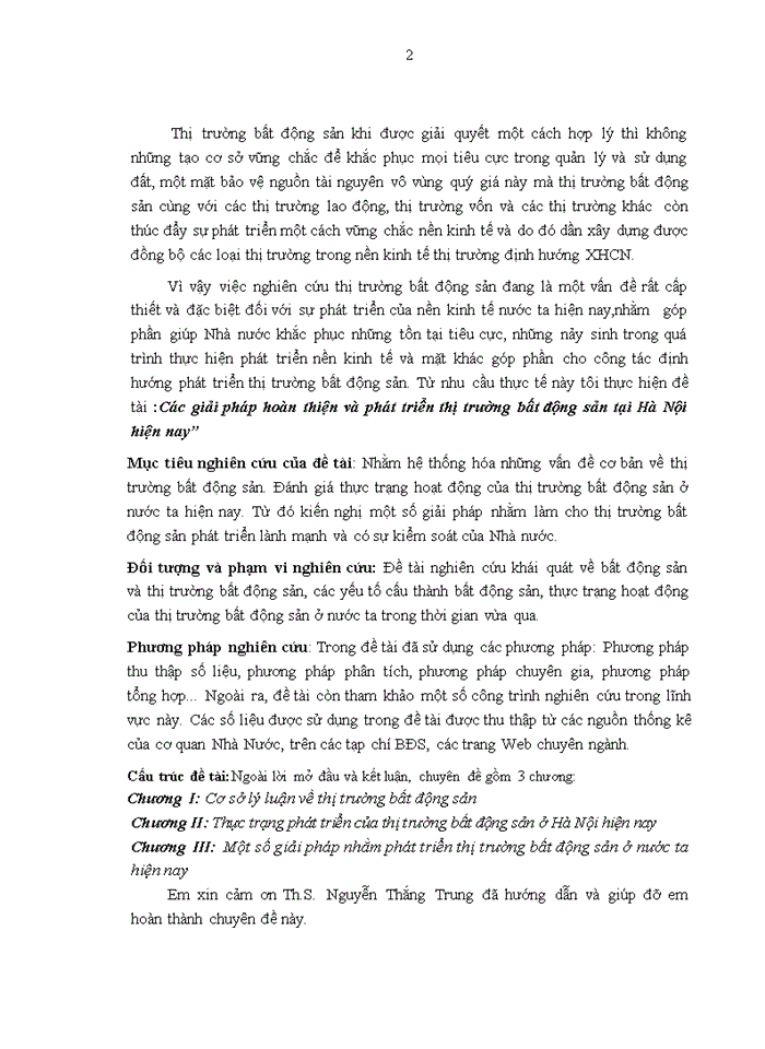 image for page Các giải pháp hoàn thiện và phát triển thị trường bất động sản tại Hà Nội hiện nay