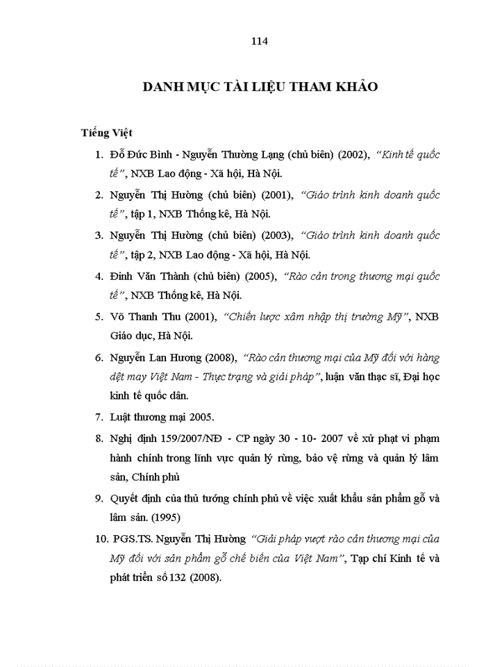 image for page ThS Thực trạng và giải pháp vượt rào cản thương mại của Mỹ đối với sản phẩm gỗ Việt Nam