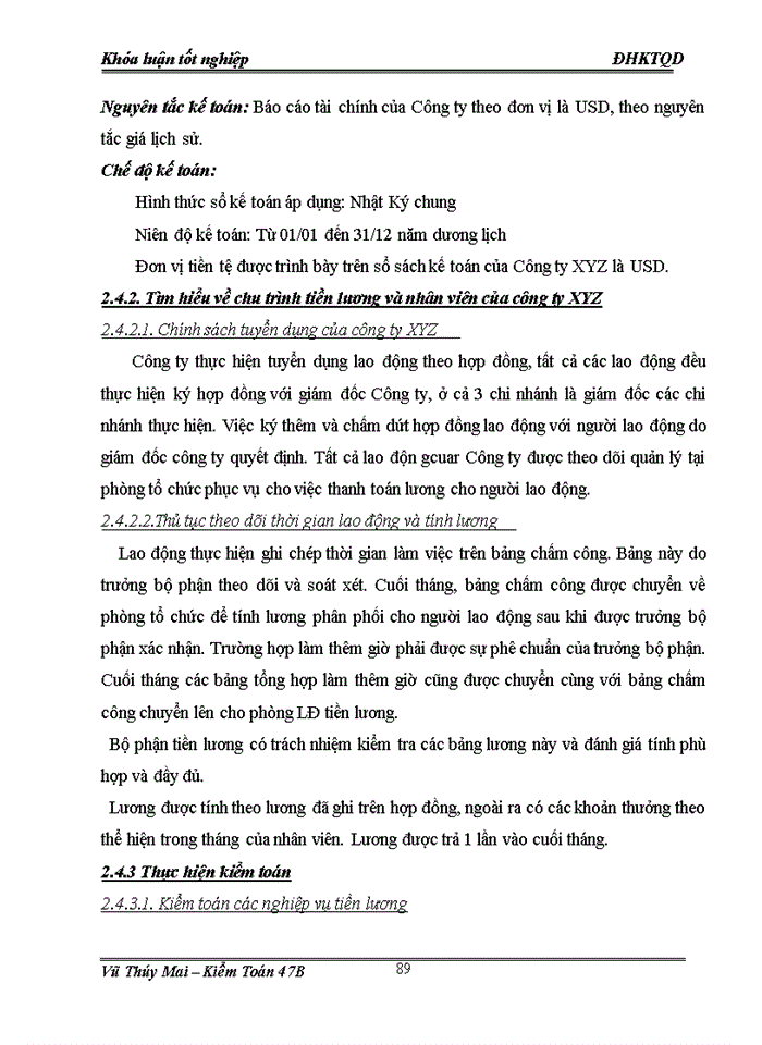 image for page Kiểm toán chu trỡnh tiền lương và nhân viên trong kiểm toán báo cỏo tài chính do công ty trách nhiệm hữu hạn Deloitte Việt Nam