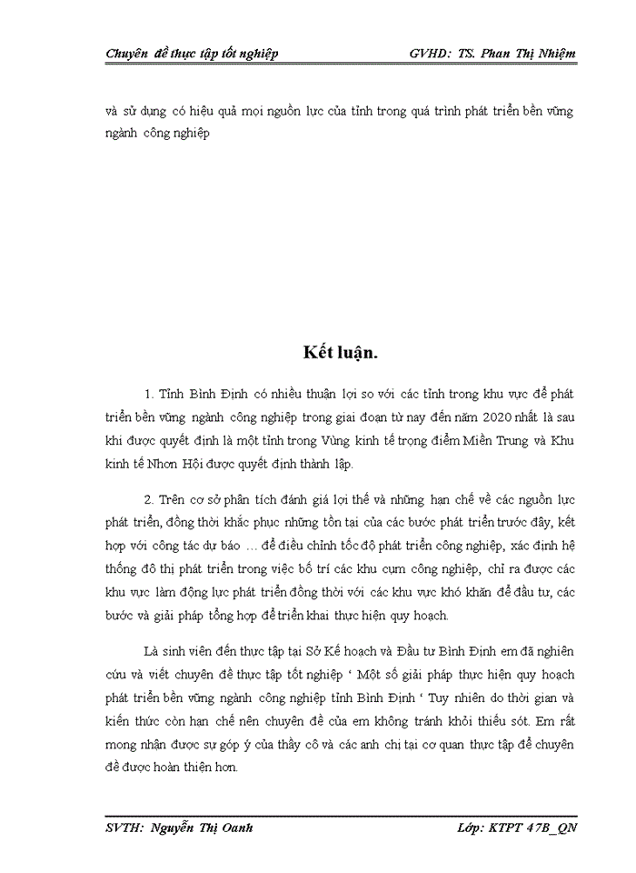image for page Một số giải pháp thực hiện quy hoạch phát triển bền vững ngành công nghiệp tỉnh bình Định đến năm 2020