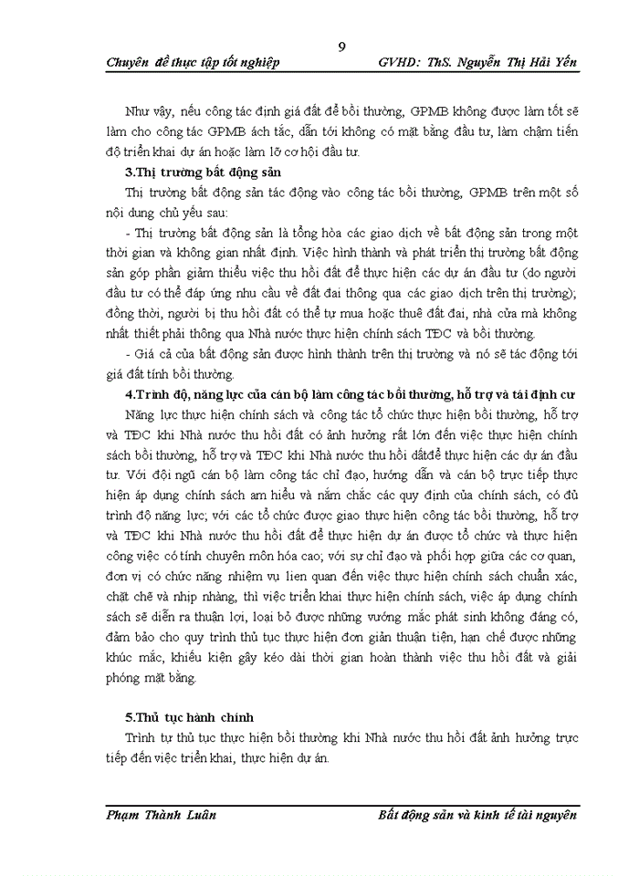 image for page ĐÁNH GIÁ TèNH HèNH THỰC HIỆN BỒI THƯỜNG HỖ TRỢ VÀ TÁI ĐỊNH CƯ KHI NHÀ NƯỚC THU HỒI ĐẤT