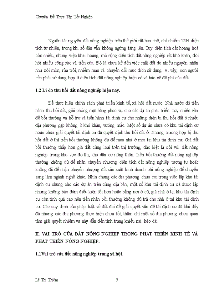 image for page Thực trạng và giải pháp của vấn đề thu hồi đất nụng nghiệp ở ngoại thành Hà Nội