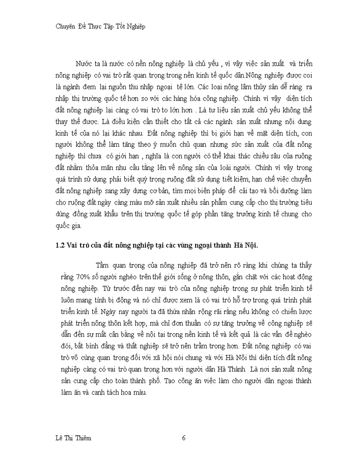image for page Thực trạng và giải pháp của vấn đề thu hồi đất nụng nghiệp ở ngoại thành Hà Nội