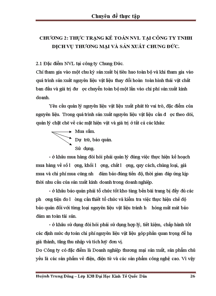 image for page Hoàn thiện công tác Kế toán nguyờn vật liệu tại công ty trách nhiệm hữu hạn Dịch vụ thương mại và sản xuất Chung Đức