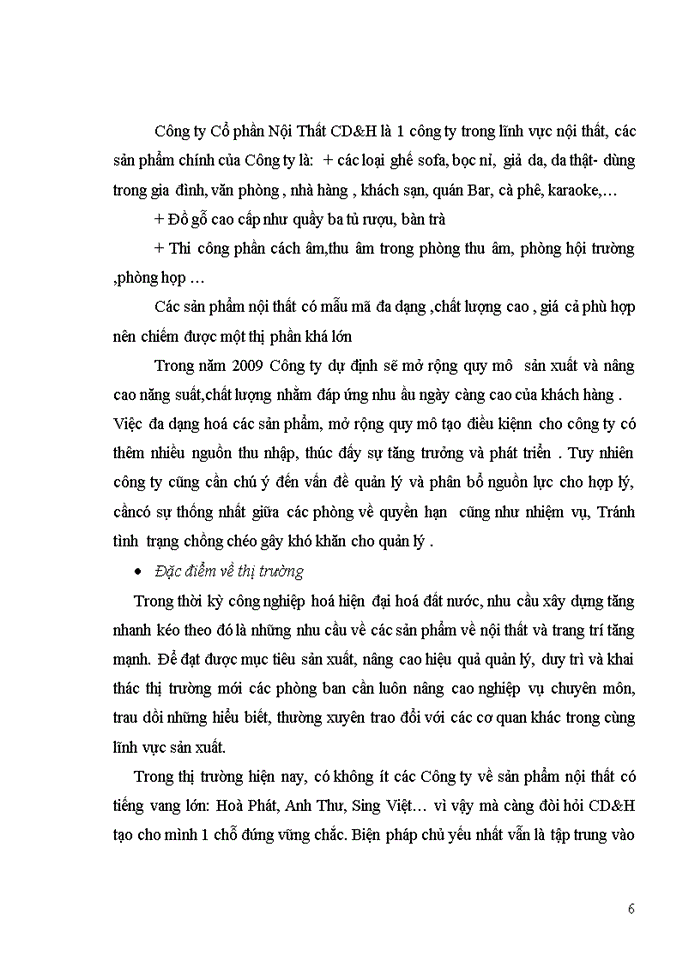 image for page Tổ chức công tác Kế toán Nguyờn vật liệu tại công ty Cổ phần Nội thất CD H