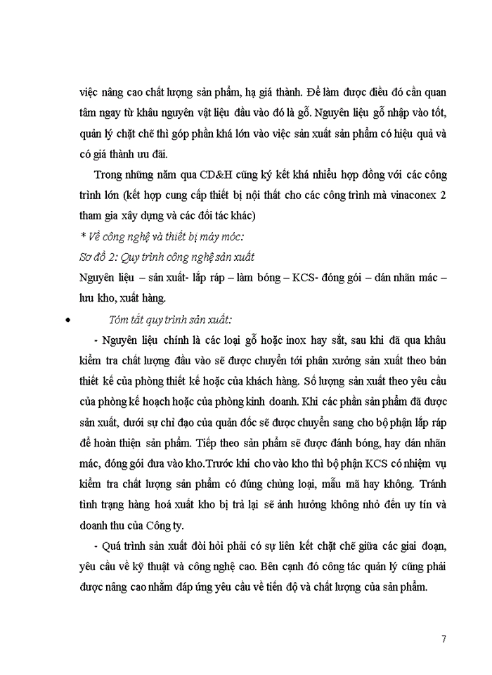 image for page Tổ chức công tác Kế toán Nguyờn vật liệu tại công ty Cổ phần Nội thất CD H