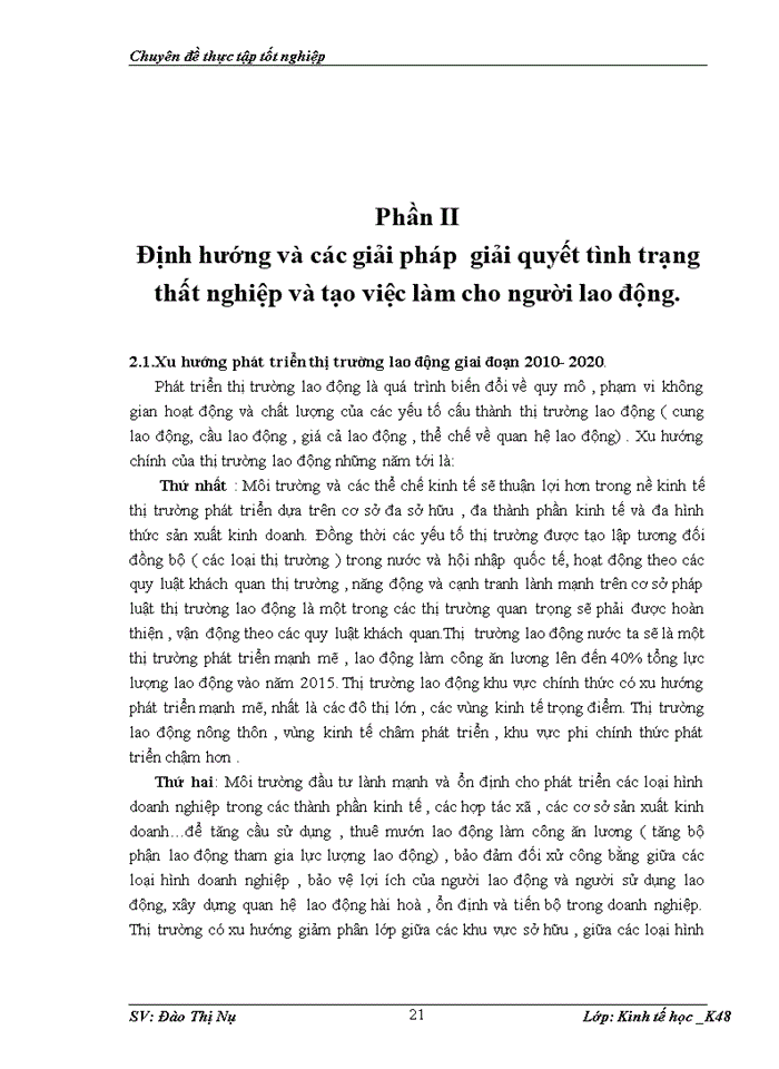 image for page Định hướng và các giải pháp giải quyết tỡnh trạng thất nghiệp và tạo việc làm cho người lao động