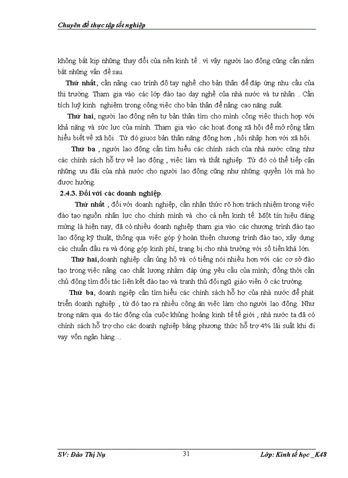 image for page Định hướng và các giải pháp giải quyết tỡnh trạng thất nghiệp và tạo việc làm cho người lao động