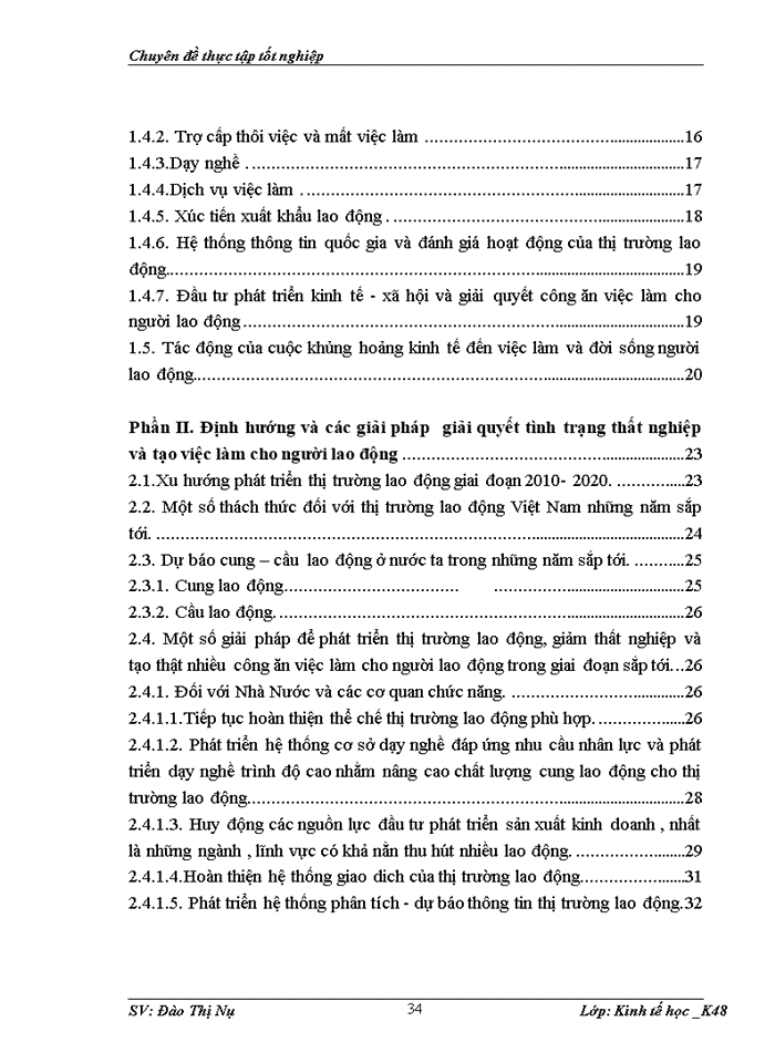 image for page Định hướng và các giải pháp giải quyết tỡnh trạng thất nghiệp và tạo việc làm cho người lao động