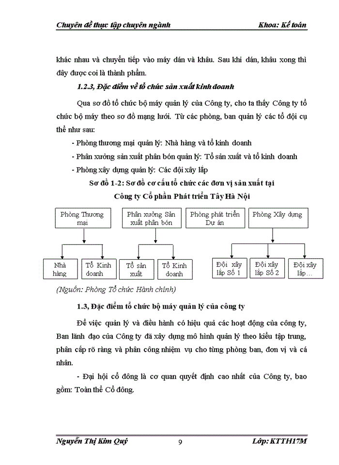 image for page Hoàn thiện Kế toán tập hợp chi phớ sản xuất và tớnh giá thành sản phẩm tại công ty Cổ phần phát triển Tõy Hà Nội