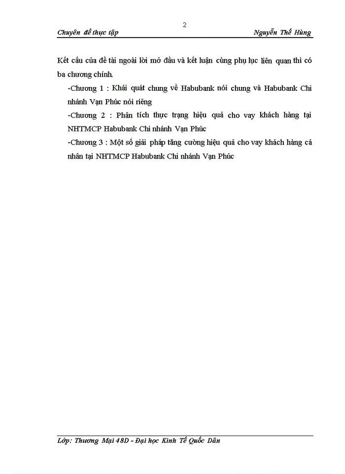 image for page Mụ̣t sụ́ giải pháp tăng cường hiợ̀u quả cho vay khách hàng cá nhân tại NHThương mại Cổ phần Habubank Chi nhánh Vạn Phúc