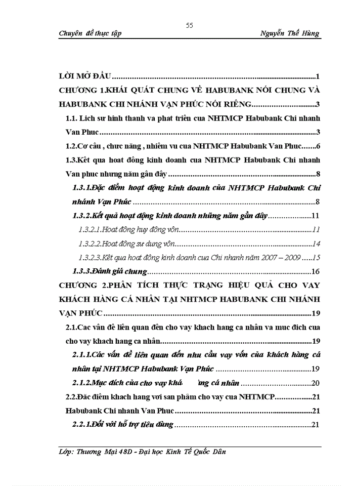 image for page Mụ̣t sụ́ giải pháp tăng cường hiợ̀u quả cho vay khách hàng cá nhân tại NHThương mại Cổ phần Habubank Chi nhánh Vạn Phúc