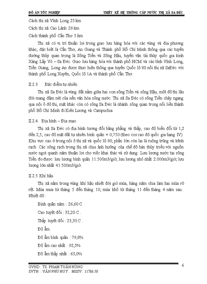 image for page Đồ án Thiết kế cải tạo hệ thống cấp nước Thị xó Sa Độc