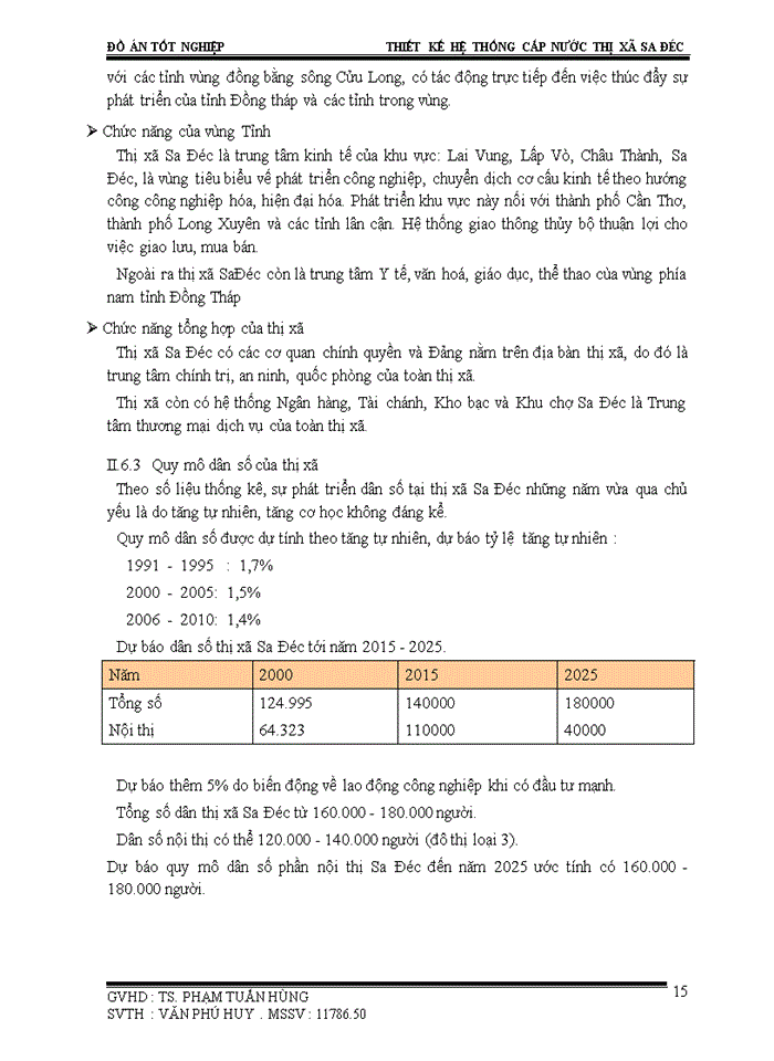 image for page Đồ án Thiết kế cải tạo hệ thống cấp nước Thị xó Sa Độc