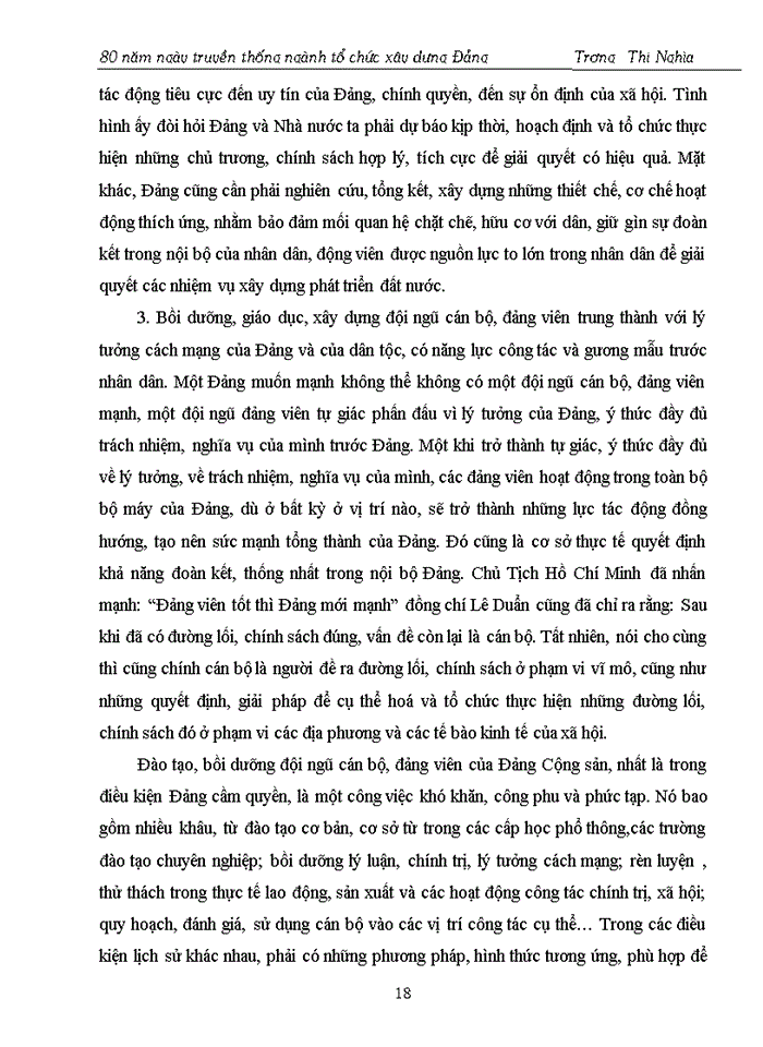 image for page Đảng Tìm hiểu 80 năm ngày truyền thống của ngành tổ chức xây dựng Đảng