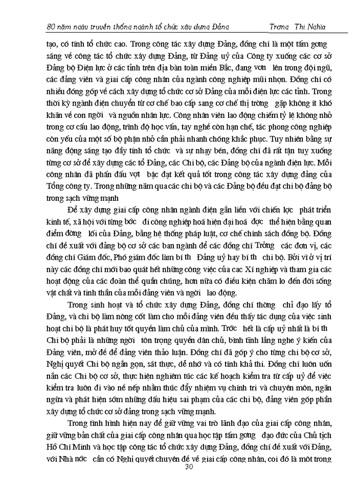 image for page Đảng Tìm hiểu 80 năm ngày truyền thống của ngành tổ chức xây dựng Đảng