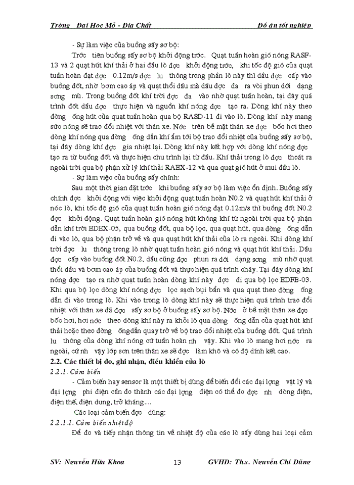 image for page Xây dựng hệ thống điều khiển tự động cho các lò sấy trong công nghệ sơn xe ô tô con của công ty VIDAMCO