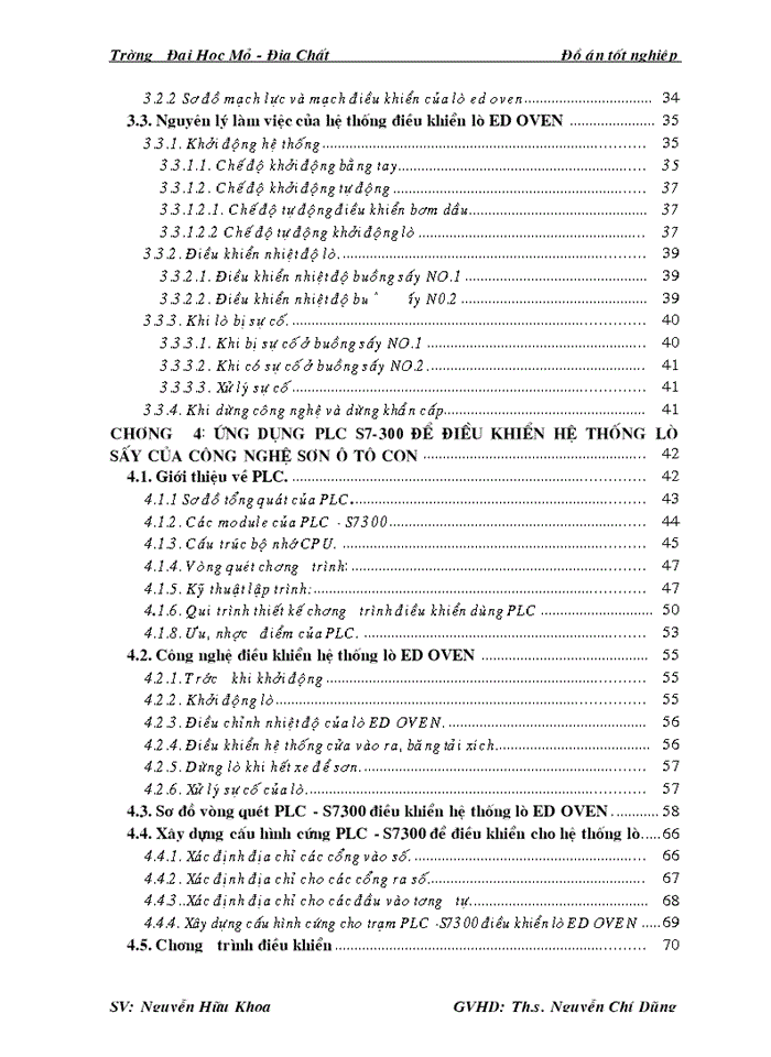 image for page Xây dựng hệ thống điều khiển tự động cho các lò sấy trong công nghệ sơn xe ô tô con của công ty VIDAMCO