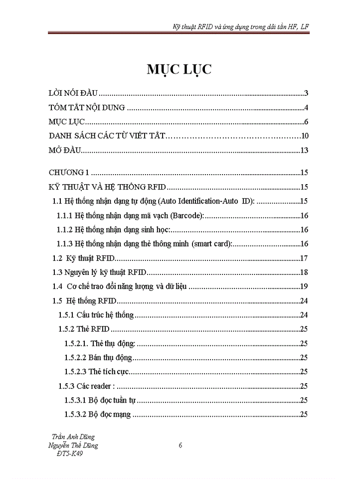 image for page Kỹ thuật RFID và ứng dụng trong dải tần HF LF