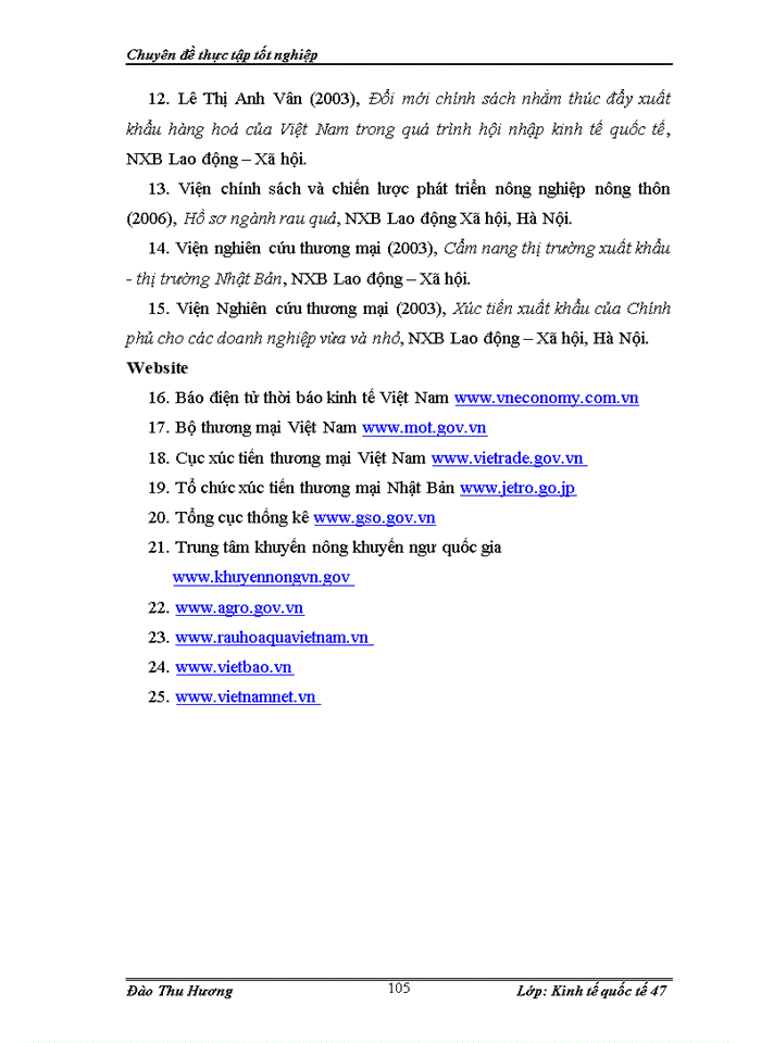 image for page Thỳc đẩy xuất khẩu mặt hàng rau quả của Việt Nam sang thị trường Nhật Bản