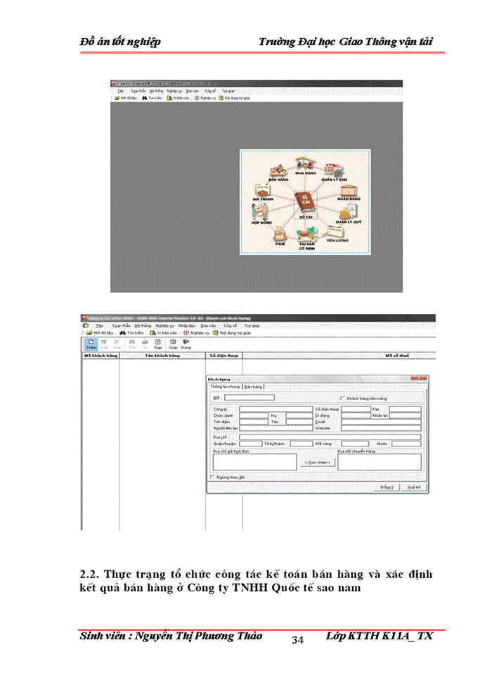image for page Tổ chức công tác kế toán bán hàng và xác định kết quả bán hàng tại công ty trách nhiệm hữu hạn Quốc Tế Sao Nam