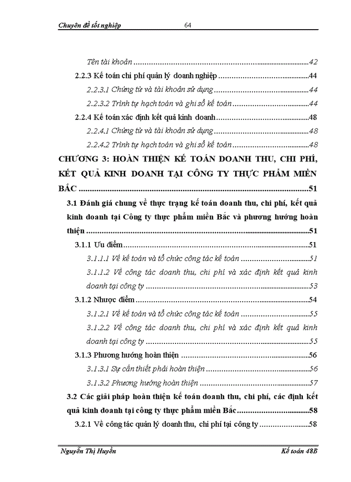 image for page Hoàn thiện Kế toán doanh thu chi phớ xỏc định kết quả kinh doanh tại công ty thực phẩm miền Bắc