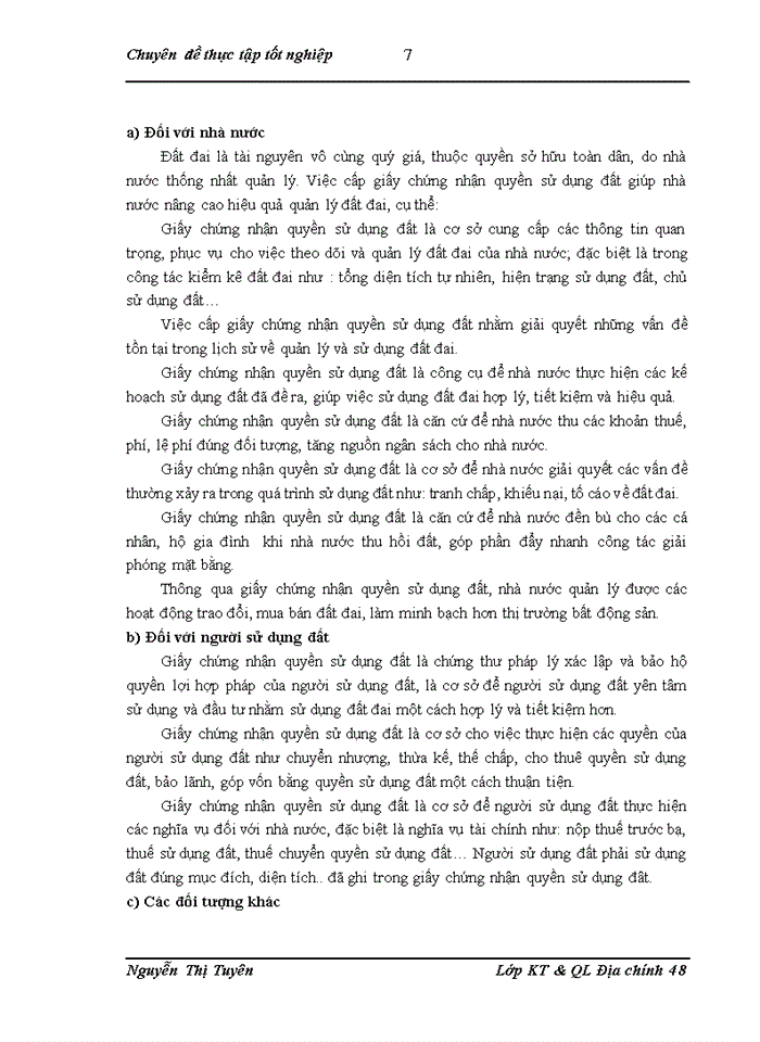 image for page Công tác cấp giấy chứng nhận quyền sử dụng đất trờn địa bàn huyện Diễn Chõu tỉnh Nghệ An