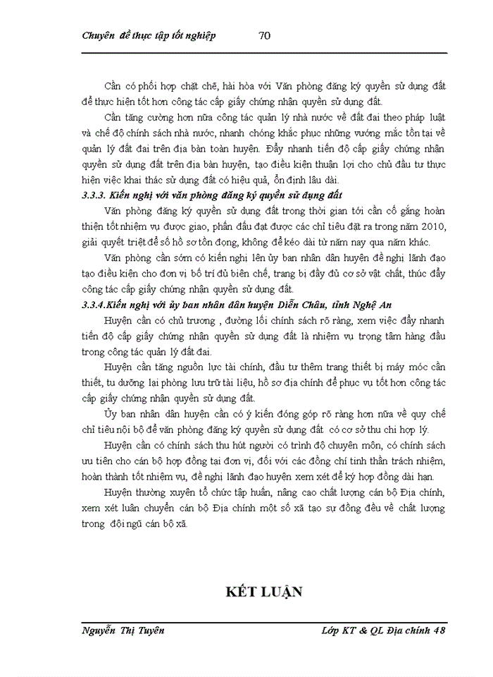 image for page Công tác cấp giấy chứng nhận quyền sử dụng đất trờn địa bàn huyện Diễn Chõu tỉnh Nghệ An
